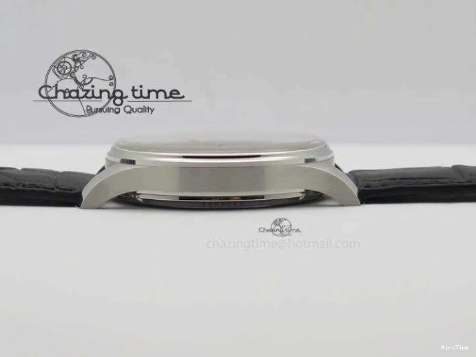 MIROTIME 0407 Portuguese IW544404 SS Gray Dial On Black Leather Strap A Practical 7259